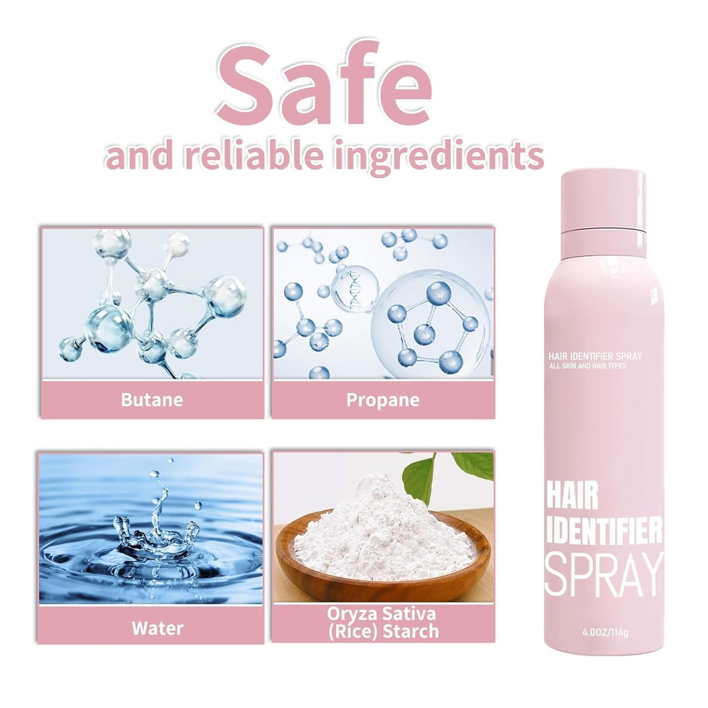 Celsiora®New Hair Identifier Spray for Face Shaving, Dermaplaning Tool With 4 Face Razors,Skin Dermaplaning Spray 💯