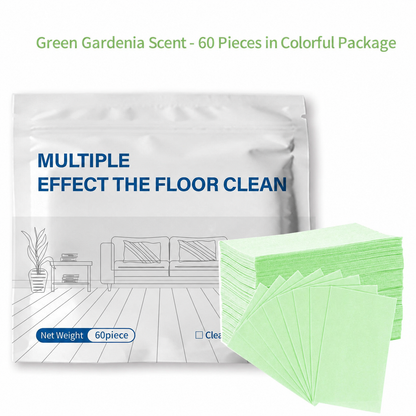 50% OFF NOW!✨ 60-Pieces Multi-Effect Floor Cleaning Sheets – Powerful Stain Removal & Fresh Scent 🌿
