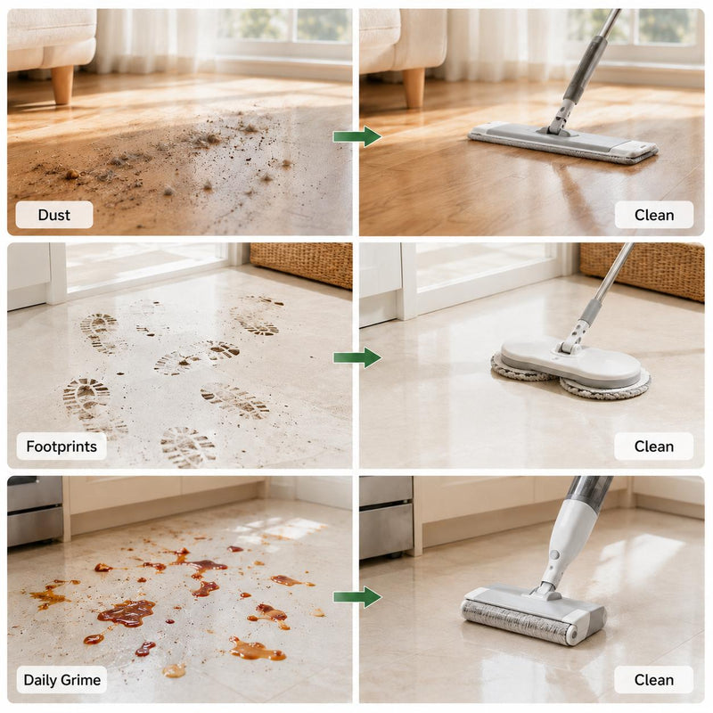 50% OFF NOW!✨ 60-Pieces Multi-Effect Floor Cleaning Sheets – Powerful Stain Removal & Fresh Scent 🌿